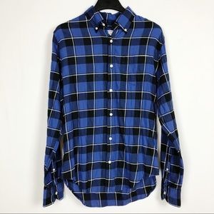 Club Monaco | Matty Seersucker Flannel Shirt